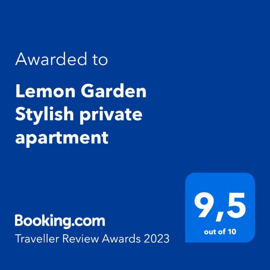 Lemon Garden Stylish Private Apartment กาลามาตา ภายนอก รูปภาพ